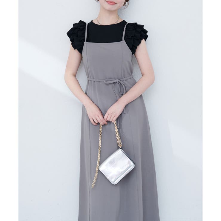 【natural couture】楽ちんキャミワンピース | NICE CLAUP / OLIVE des OLIVE　OUTLET | 詳細画像7 