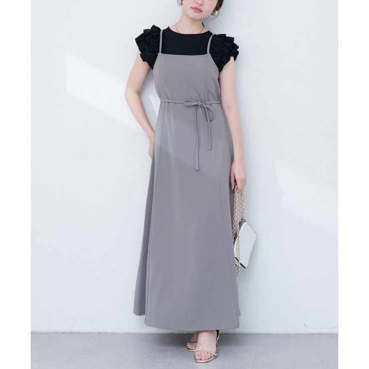 【natural couture】楽ちんキャミワンピース | NICE CLAUP / OLIVE des OLIVE　OUTLET | 詳細画像9 