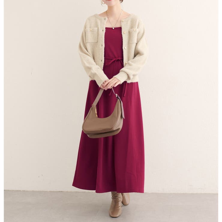 【natural couture】楽ちんキャミワンピース | NICE CLAUP / OLIVE des OLIVE　OUTLET | 詳細画像6 