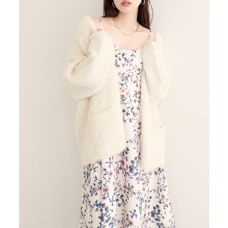 【natural couture】フロリエンタルキャミワンピース | NICE CLAUP / OLIVE des OLIVE　OUTLET | 詳細画像2 