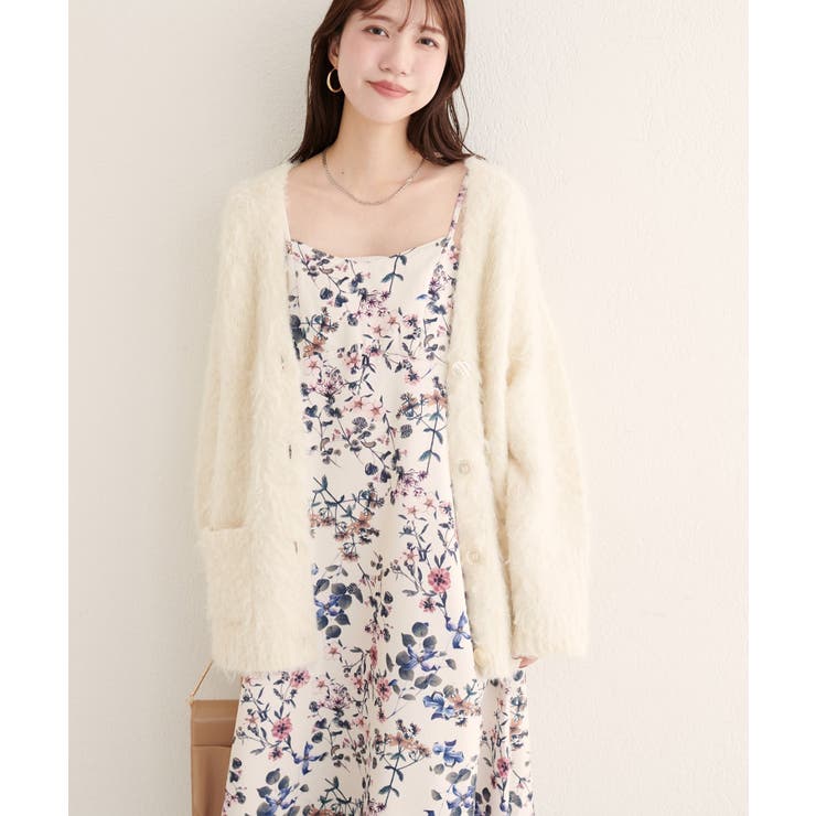 【natural couture】フロリエンタルキャミワンピース | NICE CLAUP / OLIVE des OLIVE　OUTLET | 詳細画像3 