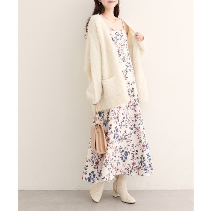【natural couture】フロリエンタルキャミワンピース | NICE CLAUP / OLIVE des OLIVE　OUTLET | 詳細画像6 
