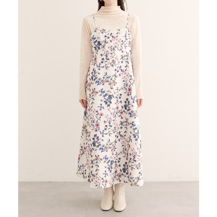 【natural couture】フロリエンタルキャミワンピース | NICE CLAUP / OLIVE des OLIVE　OUTLET | 詳細画像7 