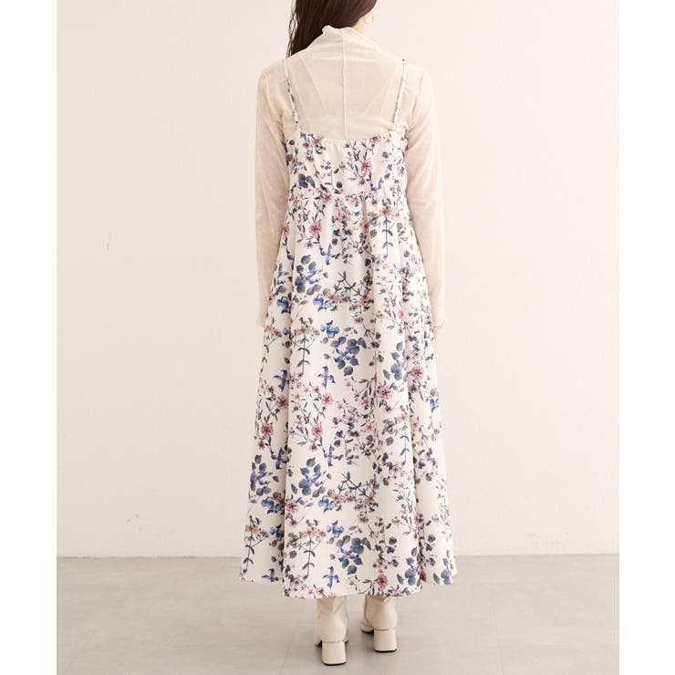 【natural couture】フロリエンタルキャミワンピース | NICE CLAUP / OLIVE des OLIVE　OUTLET | 詳細画像9 