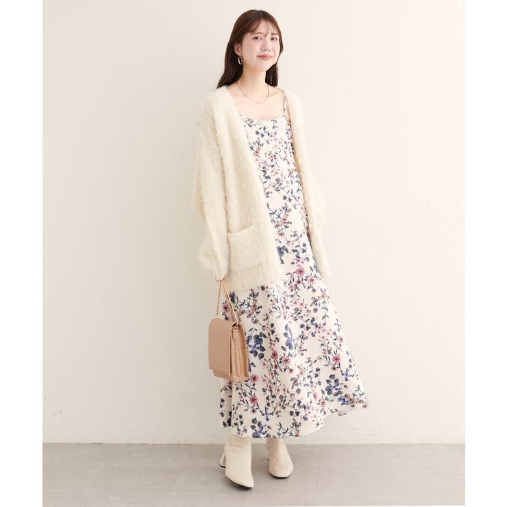 【natural couture】フロリエンタルキャミワンピース | NICE CLAUP / OLIVE des OLIVE　OUTLET | 詳細画像14 