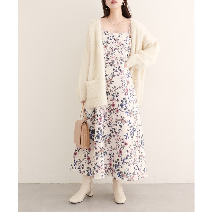 【natural couture】フロリエンタルキャミワンピース | NICE CLAUP / OLIVE des OLIVE　OUTLET | 詳細画像15 