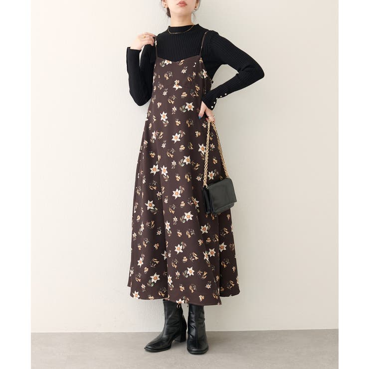 【natural couture】フロリエンタルキャミワンピース | NICE CLAUP / OLIVE des OLIVE　OUTLET | 詳細画像18 