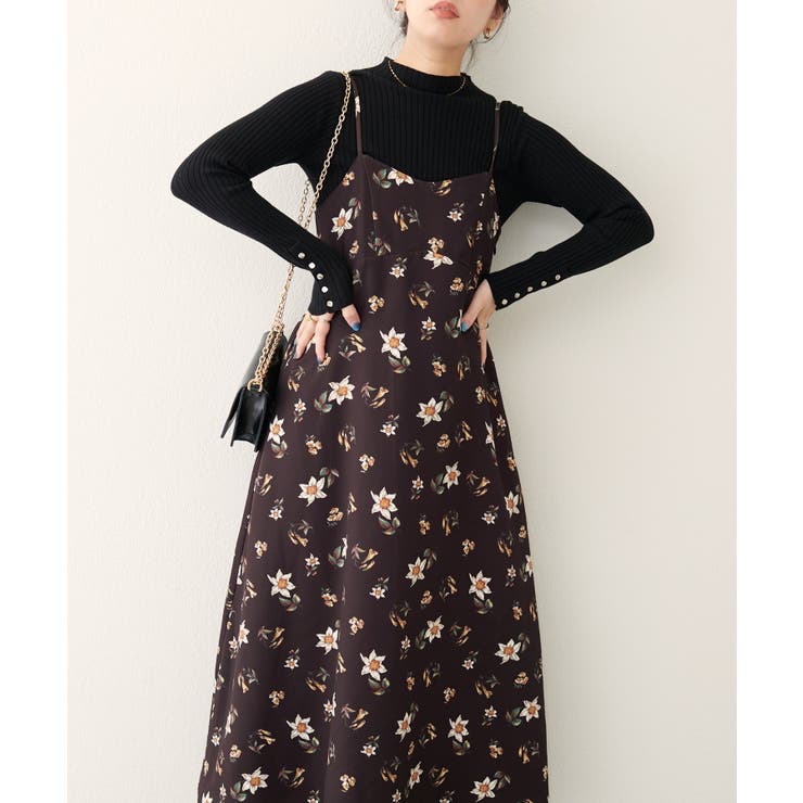 【natural couture】フロリエンタルキャミワンピース | NICE CLAUP / OLIVE des OLIVE　OUTLET | 詳細画像20 