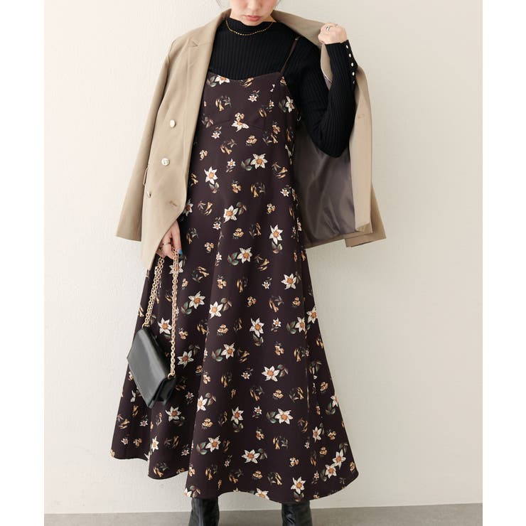 【natural couture】フロリエンタルキャミワンピース | NICE CLAUP / OLIVE des OLIVE　OUTLET | 詳細画像22 