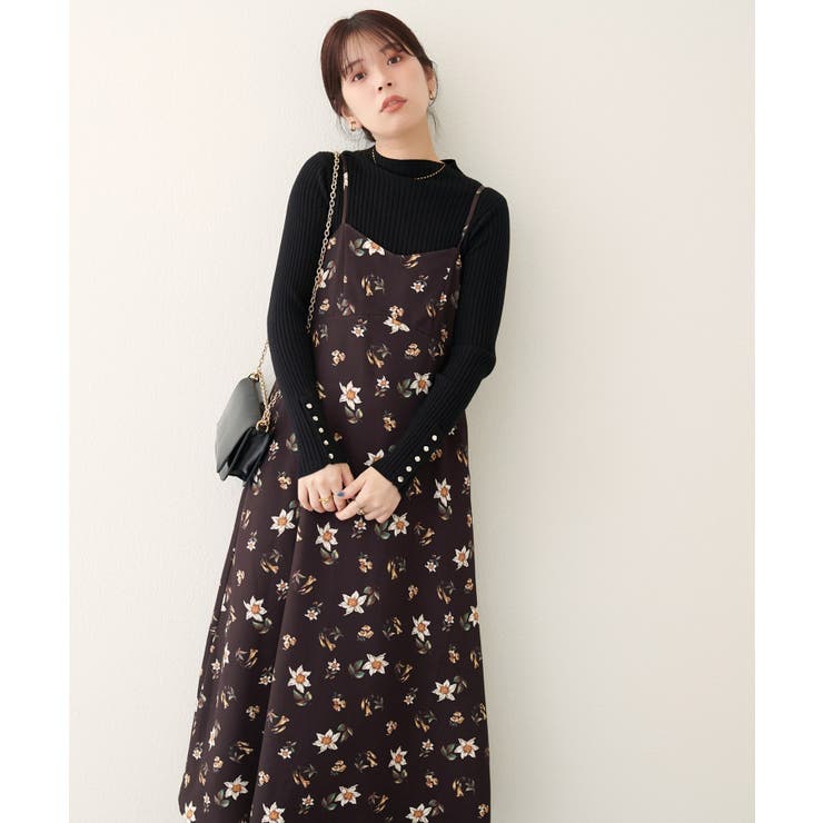 【natural couture】フロリエンタルキャミワンピース | NICE CLAUP / OLIVE des OLIVE　OUTLET | 詳細画像23 
