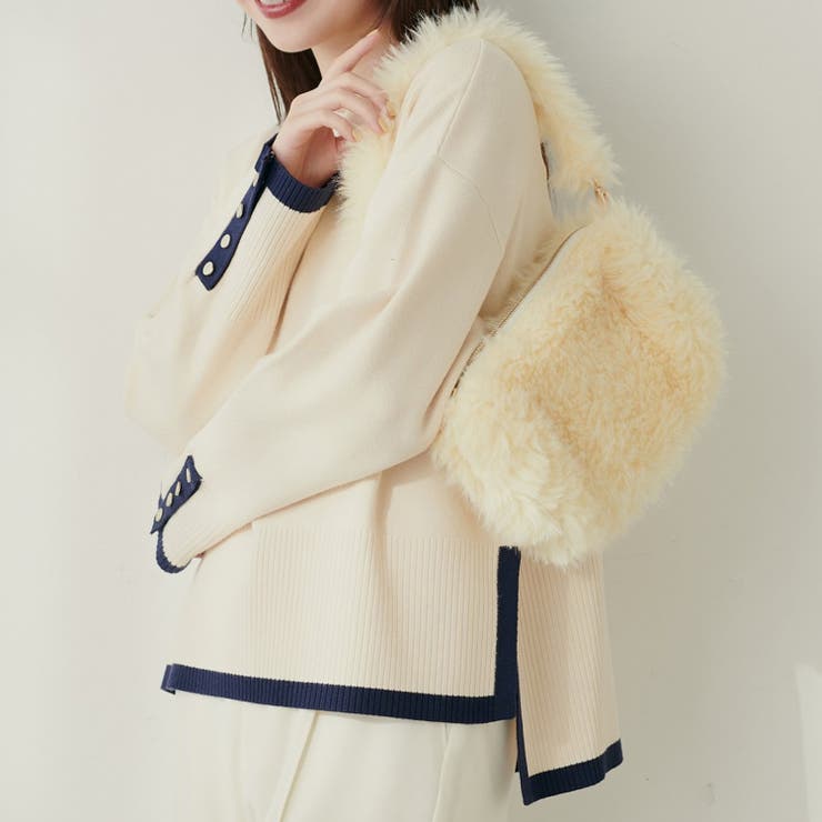 【natural couture】ファーミニバッグ | NICE CLAUP / OLIVE des OLIVE　OUTLET | 詳細画像9 