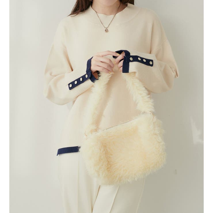 イエロー | 【natural couture】ファーミニバッグ | NICE CLAUP / OLIVE des OLIVE　OUTLET