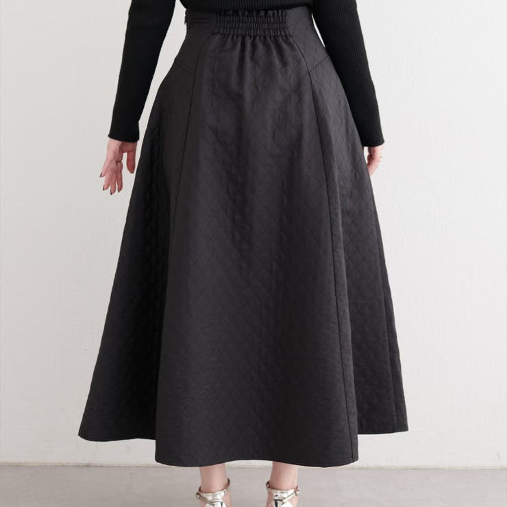 【natural couture】エンボスジャガードスカート | NICE CLAUP / OLIVE des OLIVE　OUTLET | 詳細画像30 