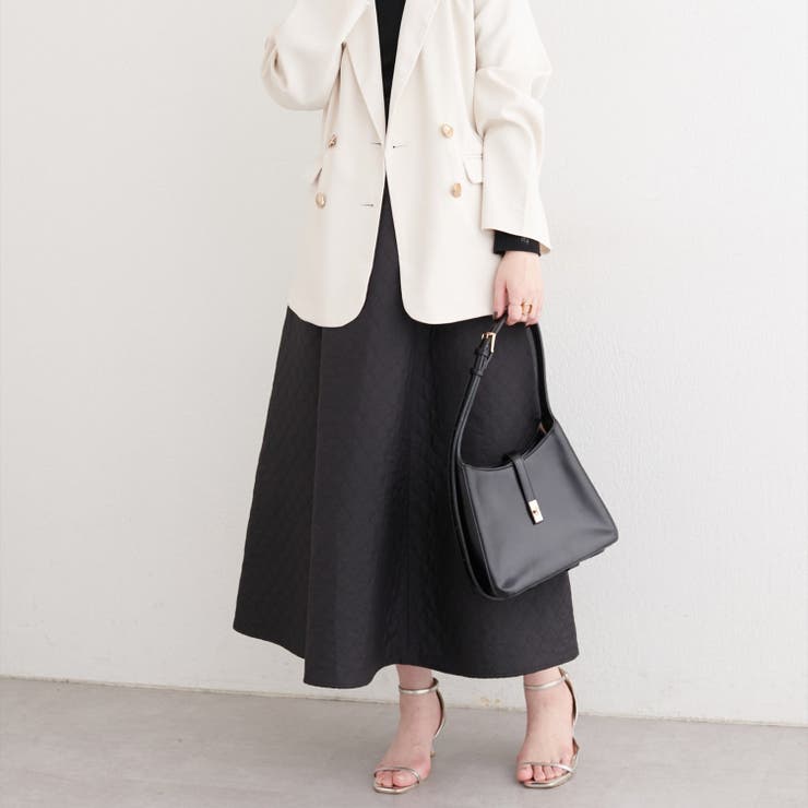 【natural couture】エンボスジャガードスカート | NICE CLAUP / OLIVE des OLIVE　OUTLET | 詳細画像26 