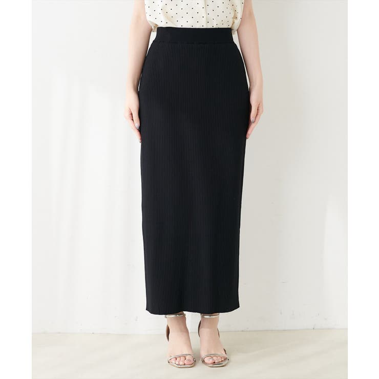 【natural couture】UVカット付きリブニットタイトスカート | NICE CLAUP / OLIVE des OLIVE　OUTLET | 詳細画像29 