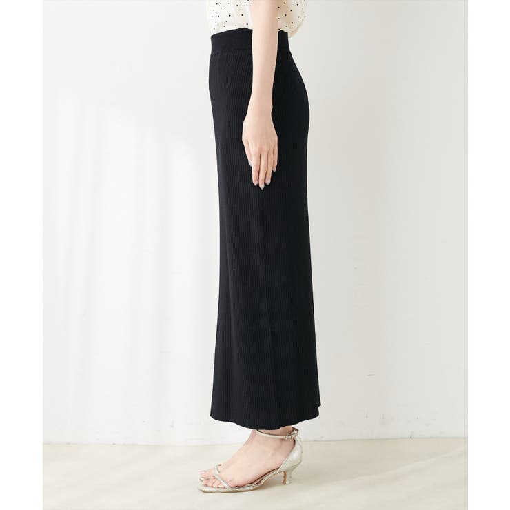 【natural couture】UVカット付きリブニットタイトスカート | NICE CLAUP / OLIVE des OLIVE　OUTLET | 詳細画像30 