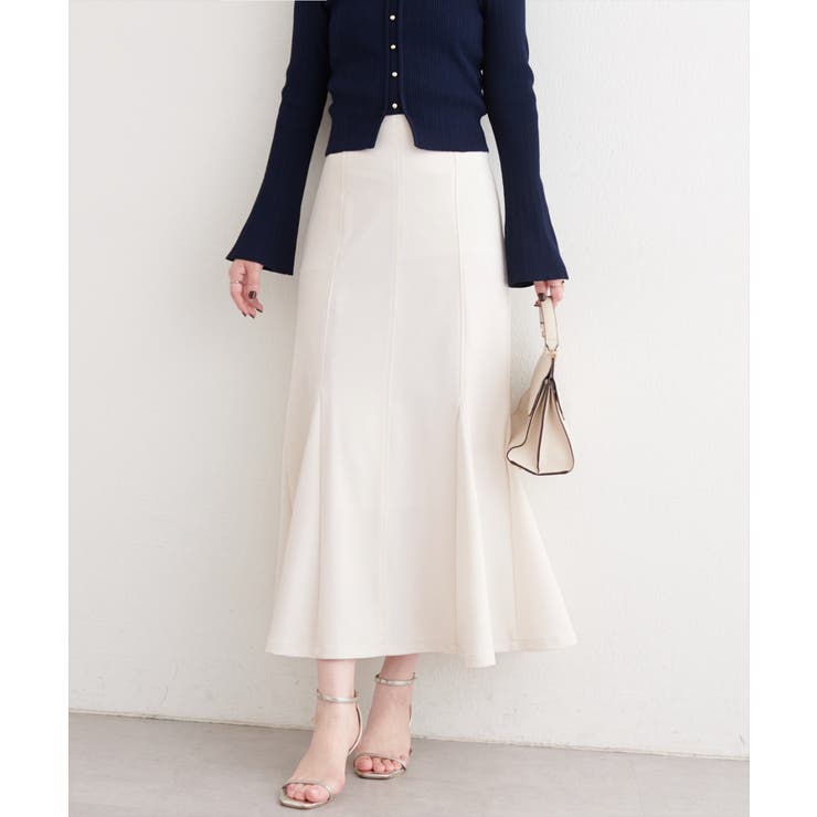 【natural couture】ハートウエストカットマーメイドスカート | NICE CLAUP / OLIVE des OLIVE　OUTLET | 詳細画像7 