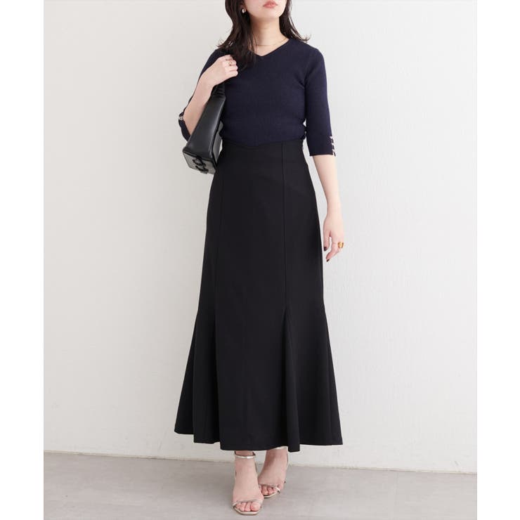 【natural couture】ハートウエストカットマーメイドスカート | NICE CLAUP / OLIVE des OLIVE　OUTLET | 詳細画像12 