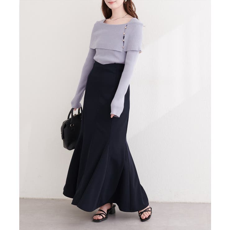 【natural couture】ハートウエストカットマーメイドスカート | NICE CLAUP / OLIVE des OLIVE　OUTLET | 詳細画像38 