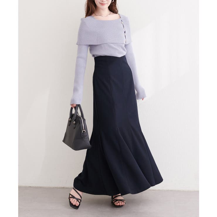 【natural couture】ハートウエストカットマーメイドスカート | NICE CLAUP / OLIVE des OLIVE　OUTLET | 詳細画像39 