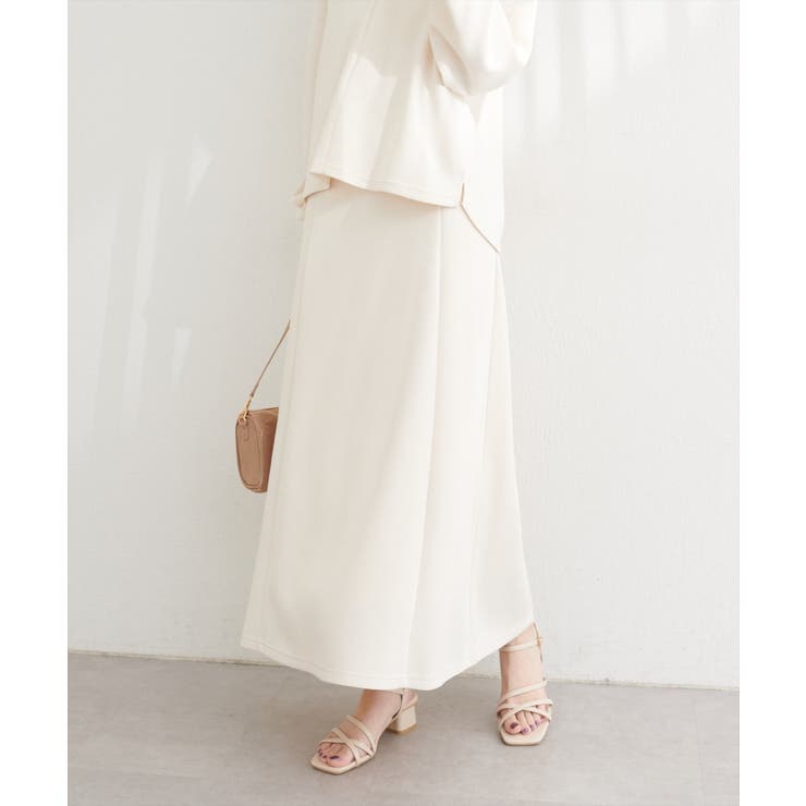 【natural couture】〈ako〉Aラインダンボールスカート | NICE CLAUP / OLIVE des OLIVE　OUTLET | 詳細画像4 