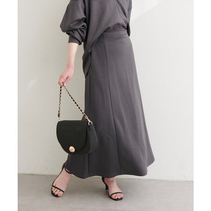 【natural couture】〈ako〉Aラインダンボールスカート | NICE CLAUP / OLIVE des OLIVE　OUTLET | 詳細画像12 