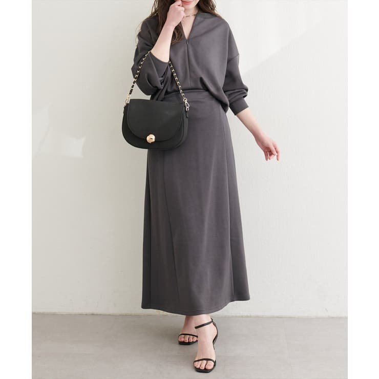 【natural couture】〈ako〉Aラインダンボールスカート | NICE CLAUP / OLIVE des OLIVE　OUTLET | 詳細画像15 