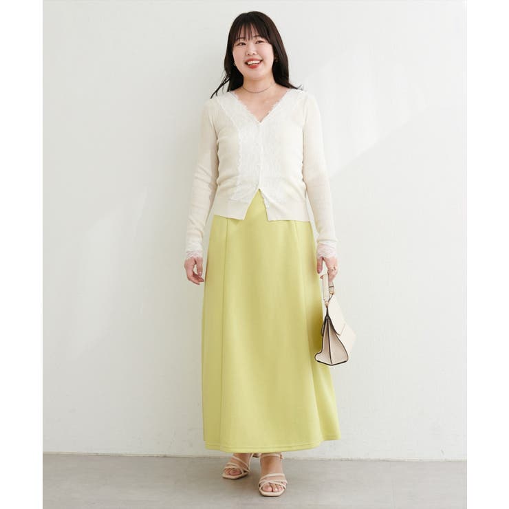 【natural couture】〈ako〉Aラインダンボールスカート | NICE CLAUP / OLIVE des OLIVE　OUTLET | 詳細画像20 