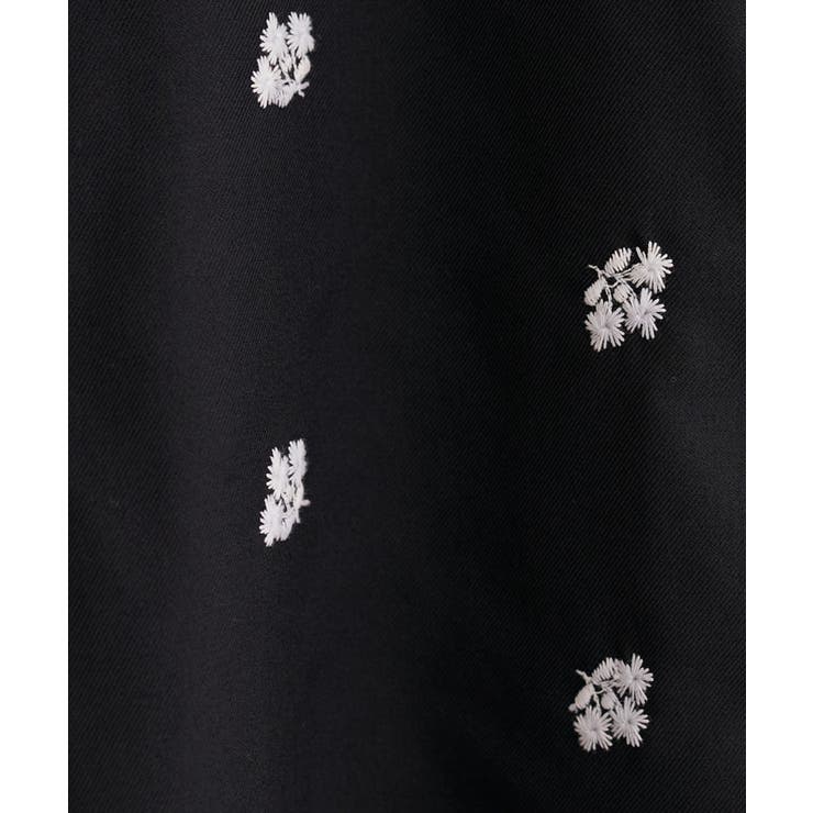 【natural couture】花柄ツイルナロースカート | NICE CLAUP / OLIVE des OLIVE　OUTLET | 詳細画像10 