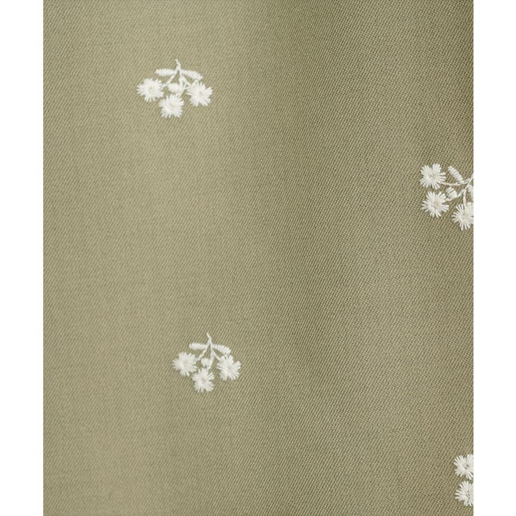 【natural couture】花柄ツイルナロースカート | NICE CLAUP / OLIVE des OLIVE　OUTLET | 詳細画像1 