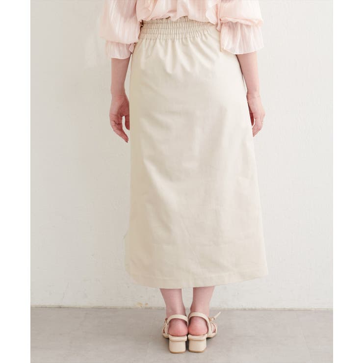 【natural couture】＜mizumami＞スリットレーススカート | NICE CLAUP / OLIVE des OLIVE　OUTLET | 詳細画像12 