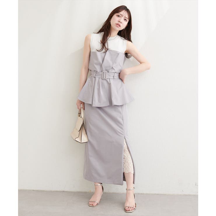 【natural couture】＜mizumami＞スリットレーススカート | NICE CLAUP / OLIVE des OLIVE　OUTLET | 詳細画像24 