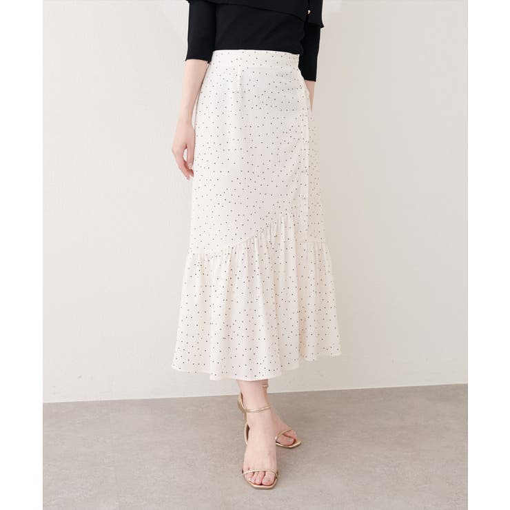 【natural couture】フロントボタンマーメイドスカート | NICE CLAUP / OLIVE des OLIVE　OUTLET | 詳細画像3 
