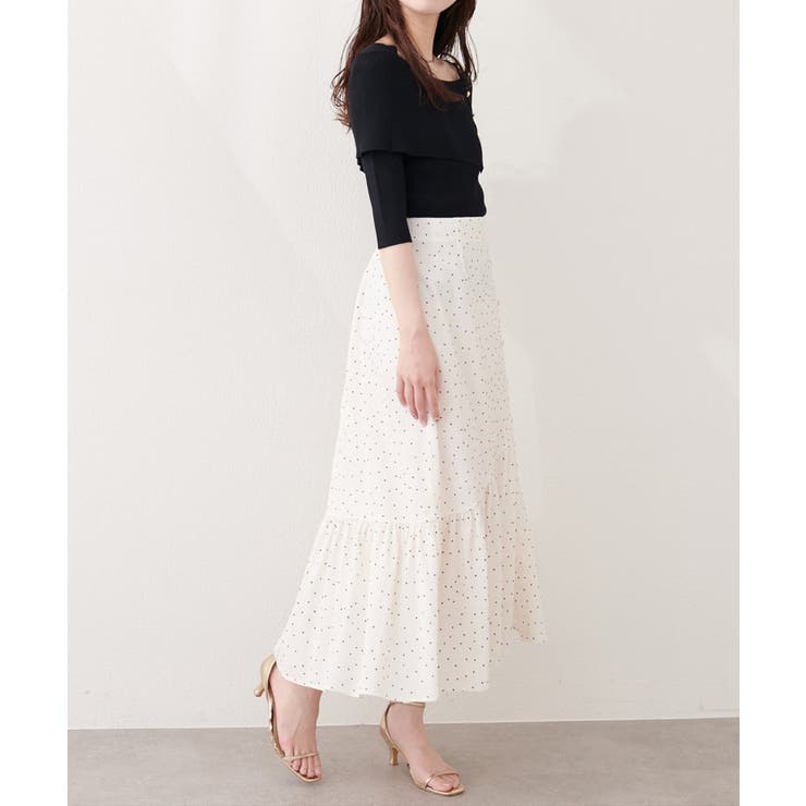 【natural couture】フロントボタンマーメイドスカート | NICE CLAUP / OLIVE des OLIVE　OUTLET | 詳細画像5 