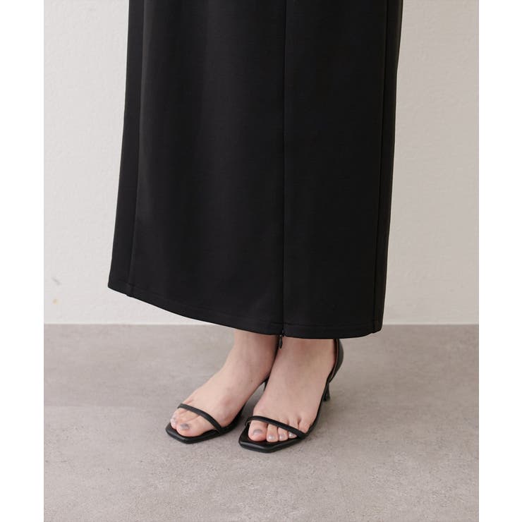 【natural couture】きれいめポンチサイドスリットタイトスカート | NICE CLAUP / OLIVE des OLIVE　OUTLET | 詳細画像18 
