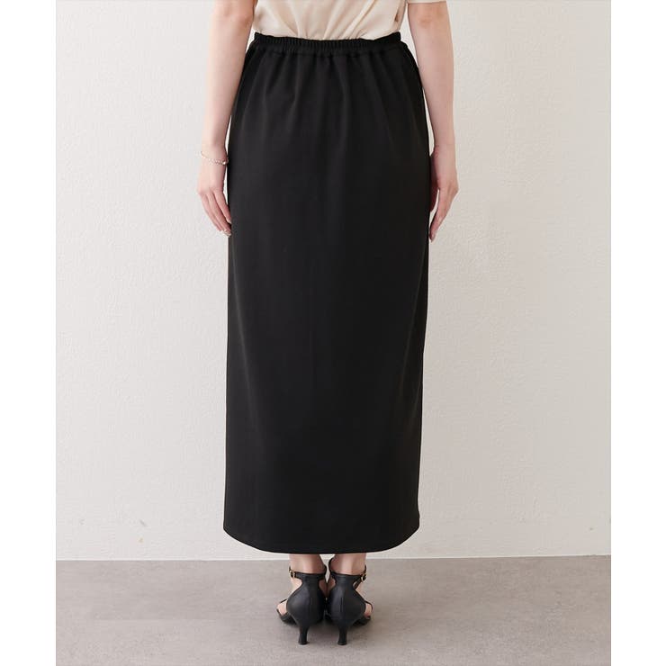 【natural couture】きれいめポンチサイドスリットタイトスカート | NICE CLAUP / OLIVE des OLIVE　OUTLET | 詳細画像14 
