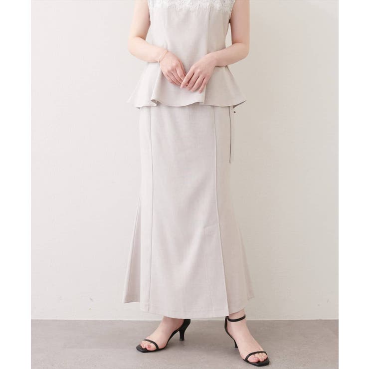 【natural couture】ラップ風タイトスカート | NICE CLAUP / OLIVE des OLIVE　OUTLET | 詳細画像18 