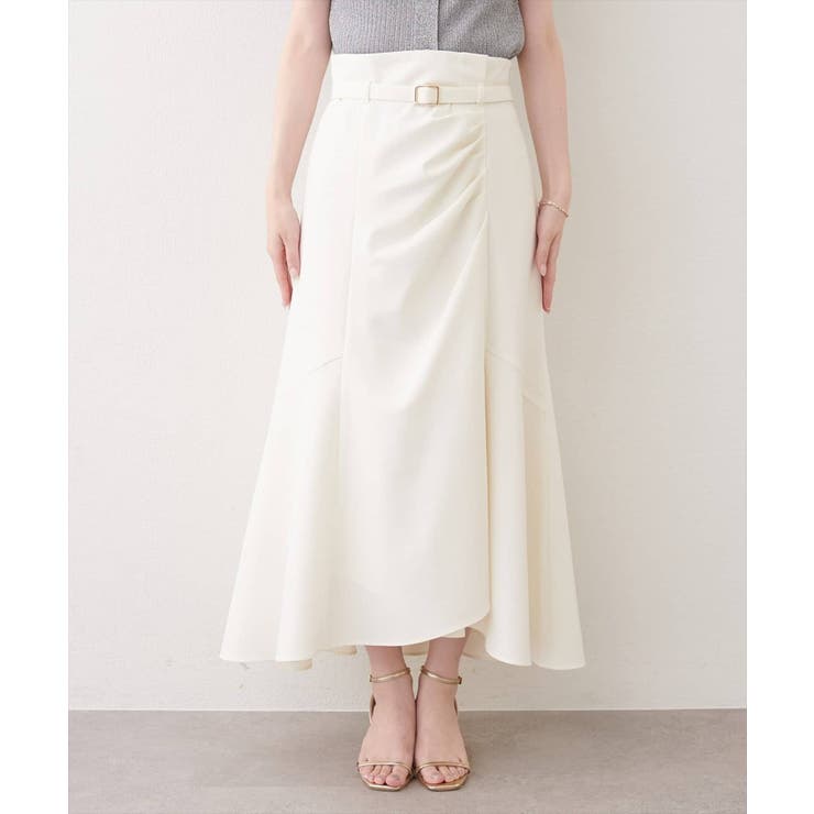 【natural couture】ドレープデザインマーメイドスカート | NICE CLAUP / OLIVE des OLIVE　OUTLET | 詳細画像7 