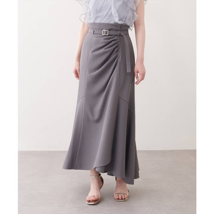 【natural couture】ドレープデザインマーメイドスカート | NICE CLAUP / OLIVE des OLIVE　OUTLET | 詳細画像22 