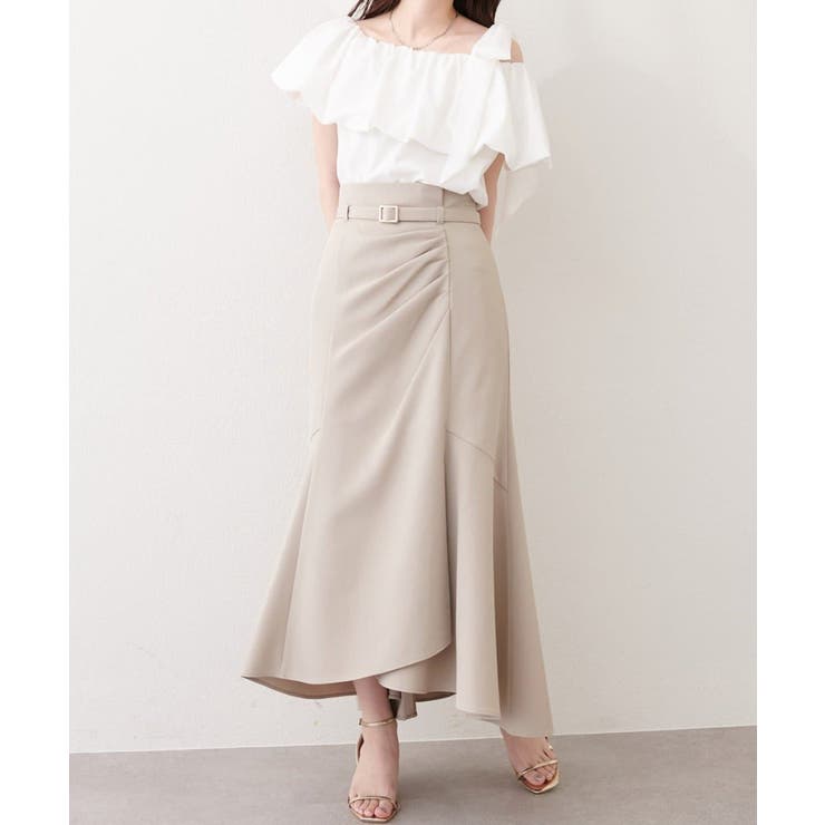 【natural couture】ドレープデザインマーメイドスカート | NICE CLAUP / OLIVE des OLIVE　OUTLET | 詳細画像25 