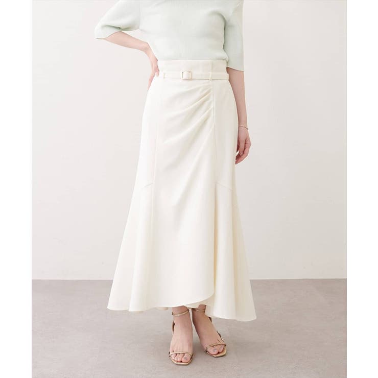 オフ | 【natural couture】ドレープデザインマーメイドスカート | NICE CLAUP / OLIVE des OLIVE　OUTLET