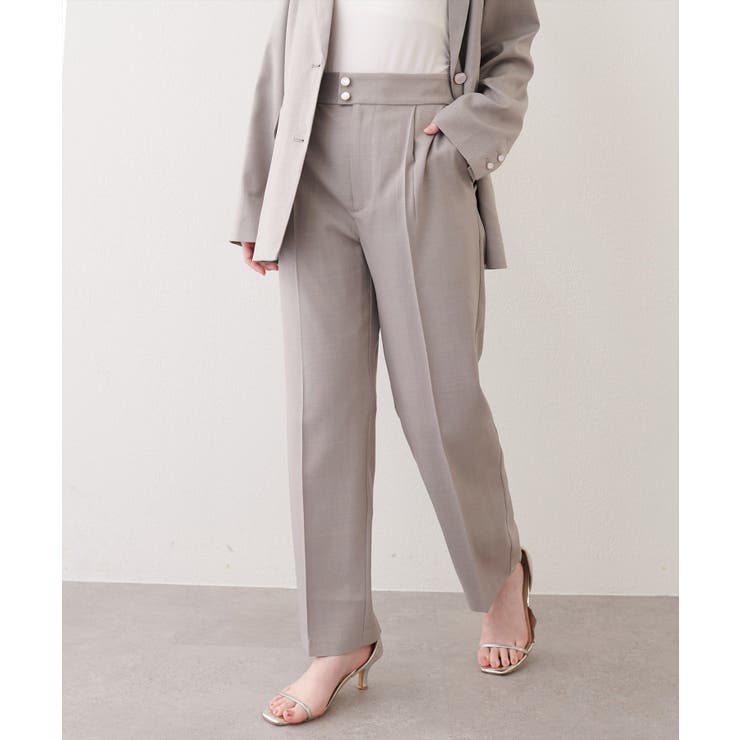 【natural couture】接触冷感マシンウォッシャブルテーパードパンツ | NICE CLAUP / OLIVE des OLIVE　OUTLET | 詳細画像27 