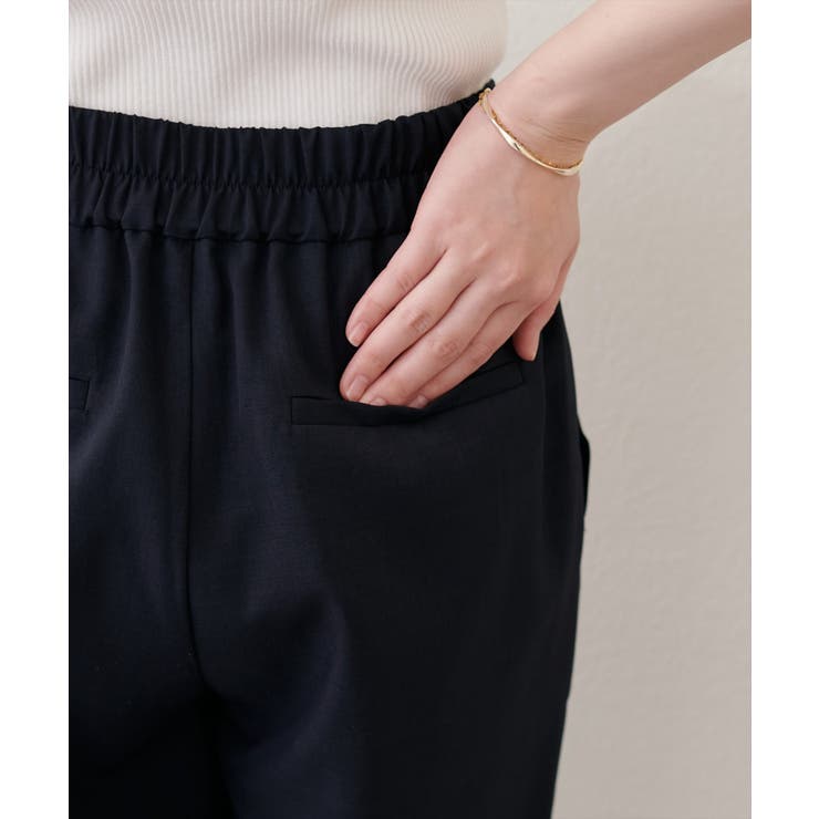 【natural couture】接触冷感マシンウォッシャブルテーパードパンツ | NICE CLAUP / OLIVE des OLIVE　OUTLET | 詳細画像25 