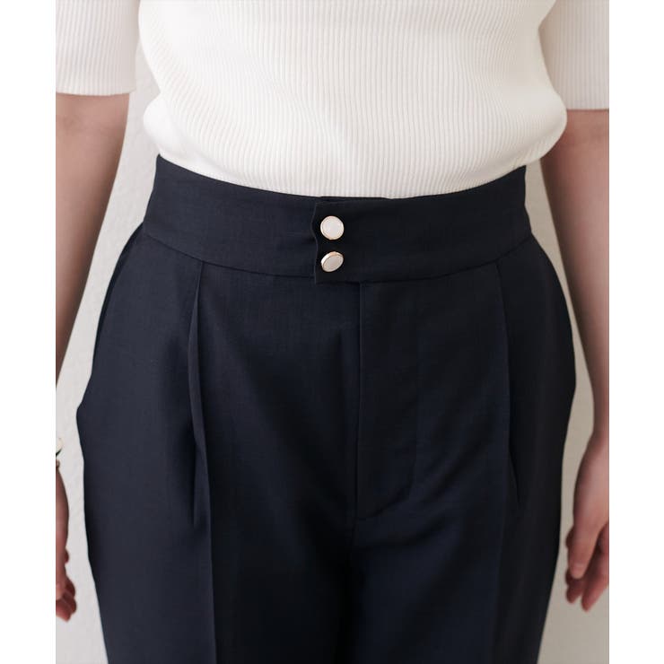 【natural couture】接触冷感マシンウォッシャブルテーパードパンツ | NICE CLAUP / OLIVE des OLIVE　OUTLET | 詳細画像22 
