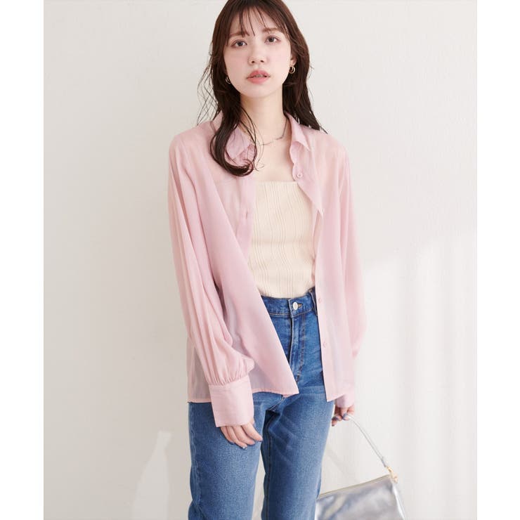 【natural couture】＜osono＞ビスチェ+シャツSET | NICE CLAUP / OLIVE des OLIVE　OUTLET | 詳細画像33 