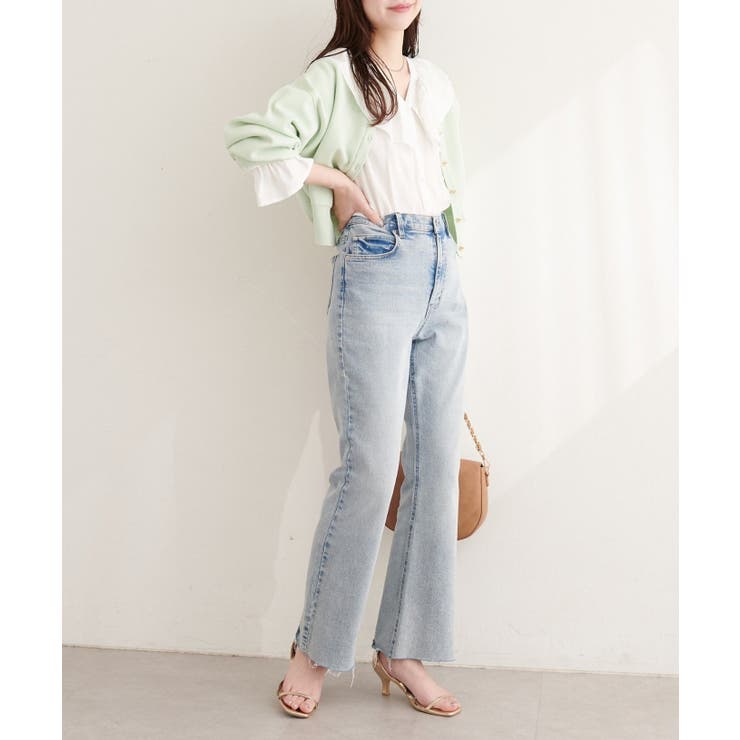 【natural couture】前後2way フリルカラーブラウス | NICE CLAUP / OLIVE des OLIVE　OUTLET | 詳細画像7 