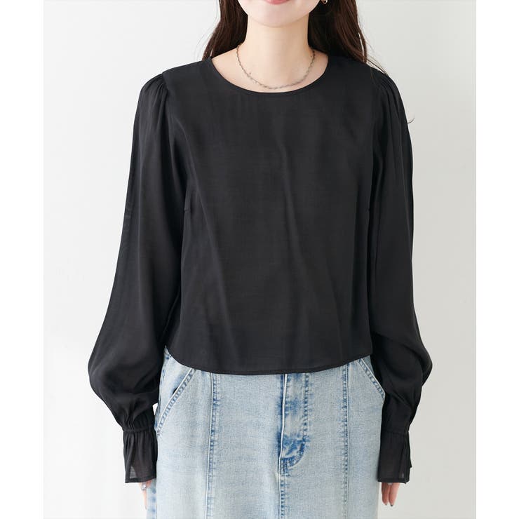【natural couture】リボンビスチェ+ブラウス セット | NICE CLAUP / OLIVE des OLIVE　OUTLET | 詳細画像21 