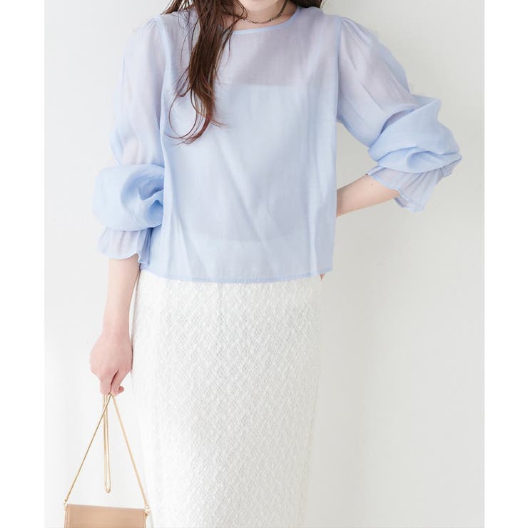 【natural couture】リボンビスチェ+ブラウス セット | NICE CLAUP / OLIVE des OLIVE　OUTLET | 詳細画像11 