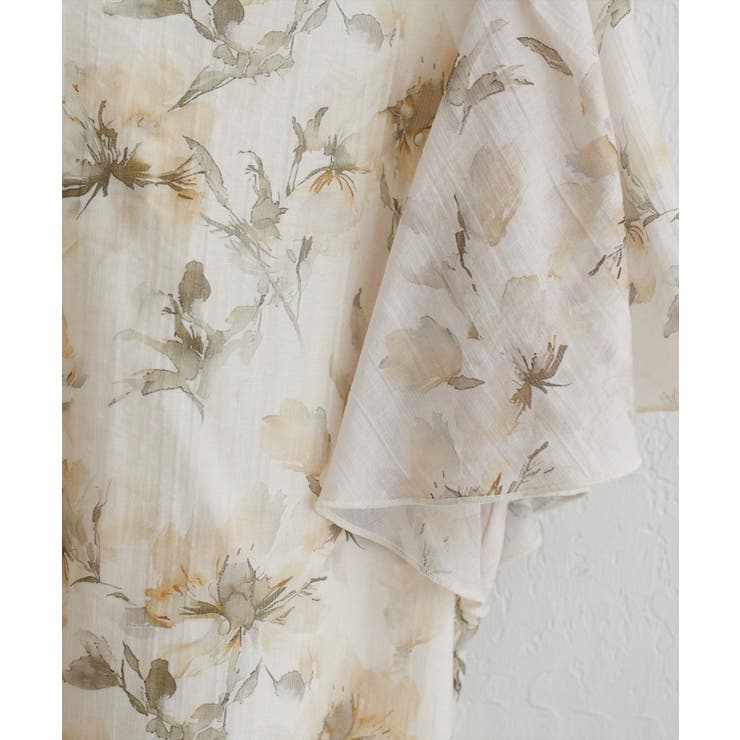 【natural couture】リボンタイフラワーブラウス | NICE CLAUP / OLIVE des OLIVE　OUTLET | 詳細画像14 