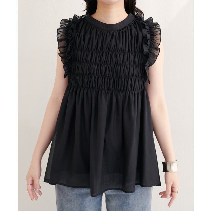 【natural couture】バックリボンノースリチュニック | NICE CLAUP / OLIVE des OLIVE　OUTLET | 詳細画像26 